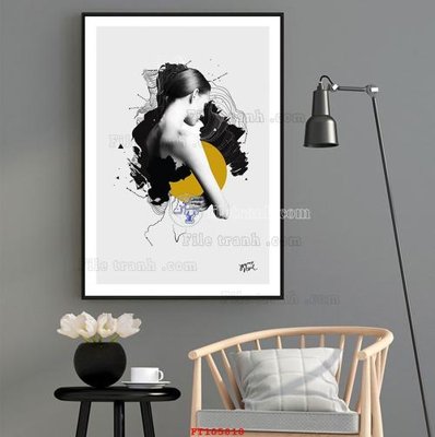 Tải file PSD File tranh hiện đại pha lê gương FT105818 (nguyên layer) để in