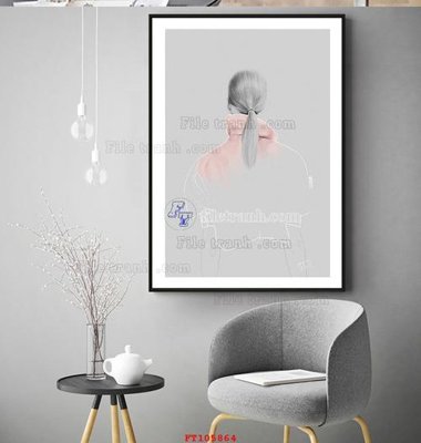 File gốc File tranh hiện đại pha lê gương FT105864 (in lụa) tranh thuận buồm