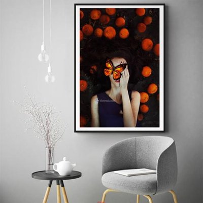 Ảnh gốc File tranh hiện đại pha lê gương FT105871 (độ nét cao) in tráng gương