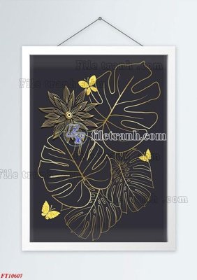 File gốc File tranh bộ hiện đại FT955607 (ảnh chi tiết) để in ấn