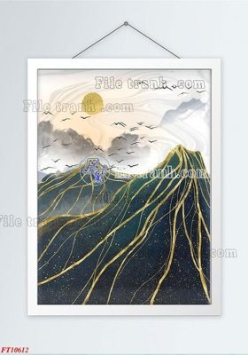File tranh File tranh bộ hiện đại FT1000612 (gốc) in backlit film