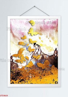 Tải file gốc File tranh bộ hiện đại FT1234638 (bản PSD) còn layer