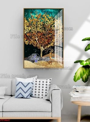 File gốc File tranh bộ hiện đại FT1270642 (phiên bản chuẩn) để in ấn