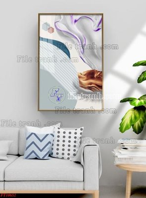 File gốc File tranh bộ hiện đại FT1360652 (cho in 3D) độc đáo