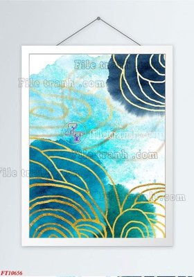File PSD File tranh bộ hiện đại FT1396656 (chất lượng in ấn)