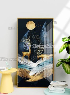 File gốc File tranh bộ hiện đại FT1459663 (in 3D) nghệ thuật