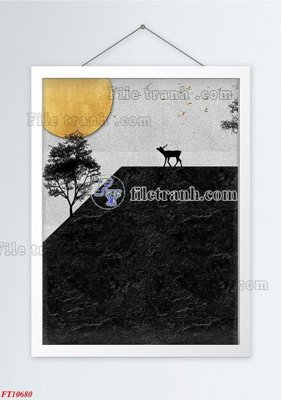 File ảnh File tranh bộ hiện đại FT1612680 (gốc) trang trí khách sạn