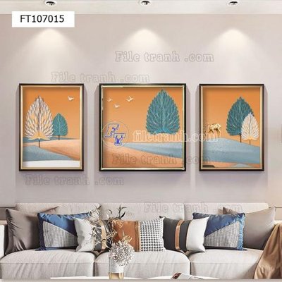 File PSD File tranh hiện đại pha lê gương FT107015 (nguyên bản) cho thiết kế