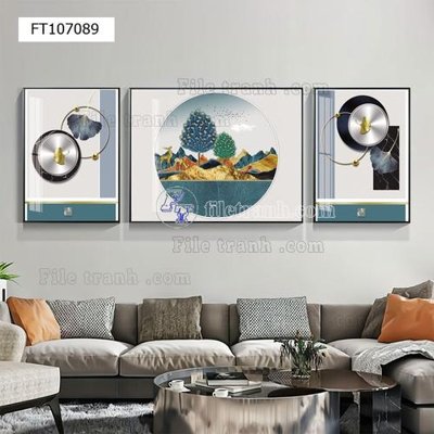 Tải file File tranh hiện đại pha lê gương FT107089 (gốc) làm tranh trang trí