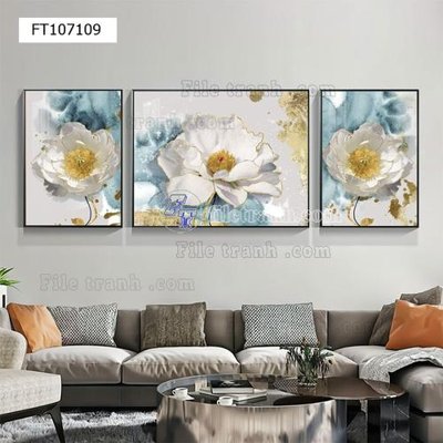 File tranh gốc File tranh hiện đại pha lê gương FT107109 (sắc nét từng chi tiết)