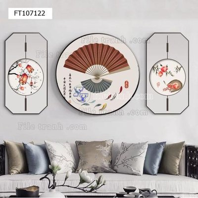 File gốc File tranh hiện đại pha lê gương FT107122 cho in ấn và thiết kế