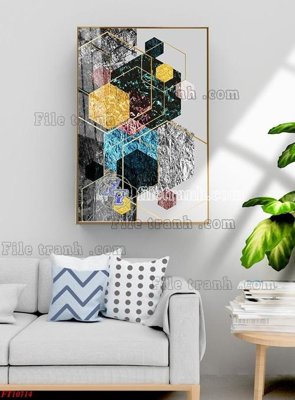 File PSD File tranh bộ hiện đại FT1918714 (nguyên gốc) chất lượng cao