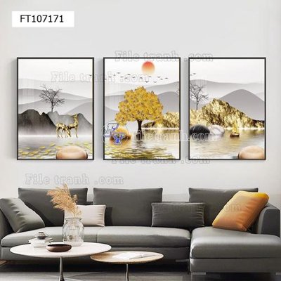 File ảnh File tranh hiện đại pha lê gương FT107171 (gốc) in biển hiệu