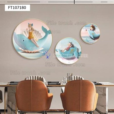 File gốc File tranh hiện đại pha lê gương FT107180 (in tráng gương) sang trọng