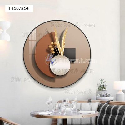 File ảnh File tranh hiện đại pha lê gương FT107214 (gốc) in Hiflex