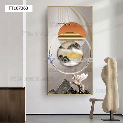 Download file File tranh hiện đại pha lê gương FT107363 (gốc) in mica cao cấp