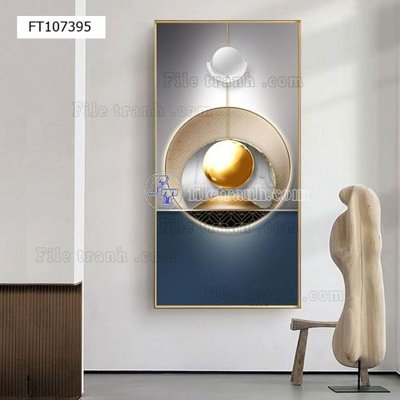Tải file gốc File tranh hiện đại pha lê gương FT107395 (để in lụa)