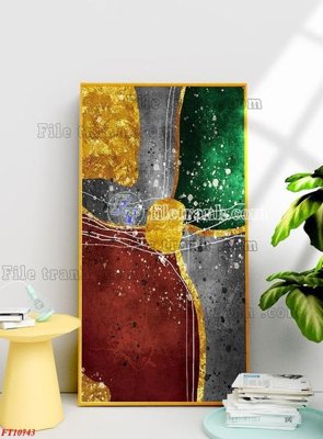 File in lụa File tranh bộ hiện đại FT2179743 (chất lượng cao) File tranh bộ hiện đại FT2179743