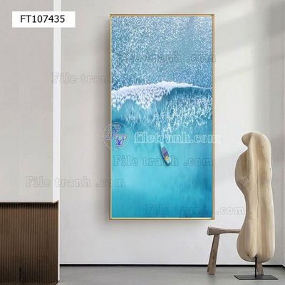 Tải file File tranh hiện đại pha lê gương FT107435 (gốc) in ấn chất lượng