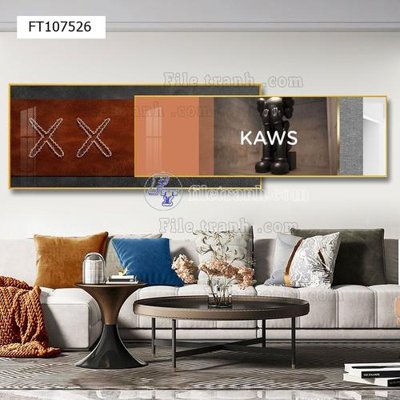 Tải file gốc File tranh hiện đại pha lê gương FT107526 (bản PSD) còn layer