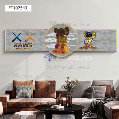 Tải file File tranh hiện đại pha lê gương FT107543 (PSD) cho in tranh 3D