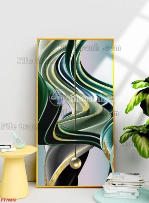 File PSD File tranh bộ hiện đại FT2782810 (gốc) cho designer