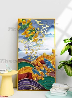 File PSD File tranh bộ hiện đại FT2791811 (gốc) cho in quảng cáo