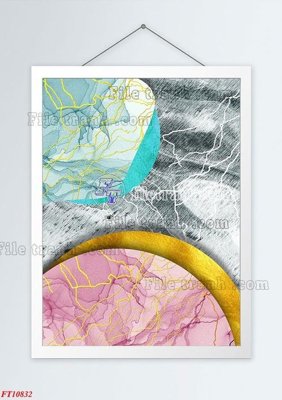 File in lụa File tranh bộ hiện đại FT2980832 (tân cổ điển) File tranh bộ hiện đại FT2980832