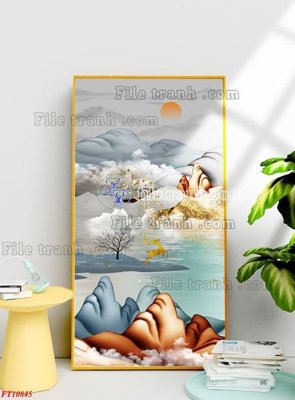 File tranh gốc File tranh bộ hiện đại FT3097845 (bản đẹp) độc quyền