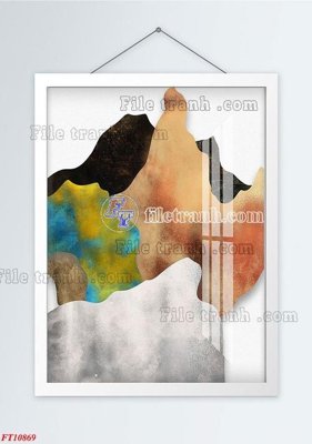 Download file gốc File tranh bộ hiện đại FT3313869 (dùng cho in ấn)