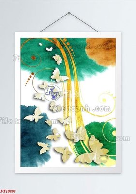 File gốc File tranh bộ hiện đại FT3502890 (dành cho quảng cáo)