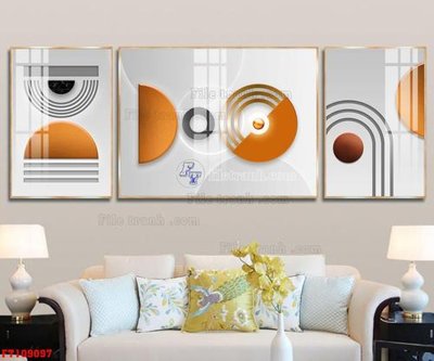 File gốc File tranh hiện đại pha lê gương FT109097 (in ấn) màu sắc trung thực