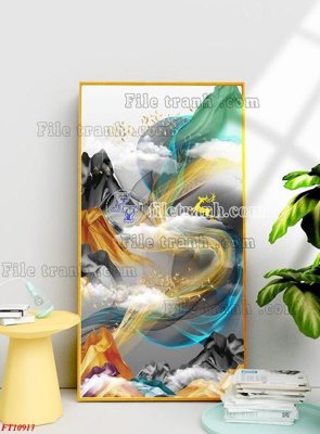 File gốc File tranh bộ hiện đại FT3745917 (in ấn) không giới hạn