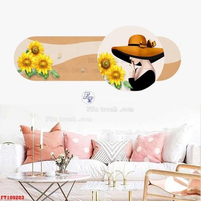 File gốc File tranh hiện đại pha lê gương FT109203 (ảnh chi tiết) để in trần