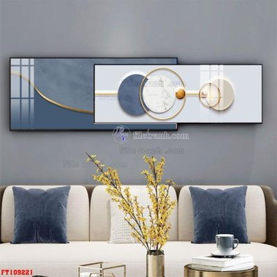 File tranh gốc File tranh hiện đại pha lê gương FT109221 (bản quyền) Filetranh.com