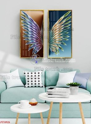 Ảnh gốc File tranh bộ hiện đại FT3826926 (siêu chi tiết) để in ấn