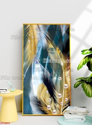 File gốc File tranh bộ hiện đại FT3835927 (in lụa) trang trí tường