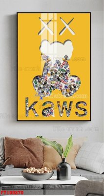 File tranh File tranh hiện đại pha lê gương FT109270 (gốc) in vải canvas