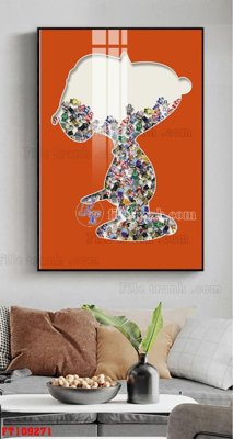 Download file ảnh gốc File tranh hiện đại pha lê gương FT109271 để in ấn