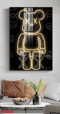 File gốc File tranh hiện đại pha lê gương FT109283 (in tráng gương) nghệ thuật