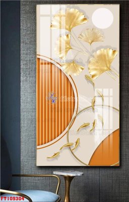 File tranh File tranh hiện đại pha lê gương FT109304 (gốc) phong cách tối giản
