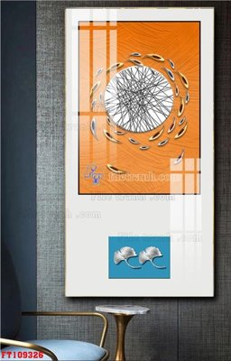 File tranh gốc File tranh hiện đại pha lê gương FT109326 (bản quyền) độc đáo