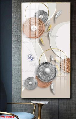 File tranh in mica File tranh hiện đại pha lê gương FT109344 (độ phân giải cao)