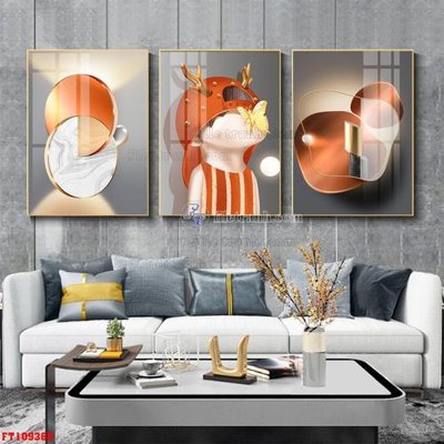 File in mica File tranh hiện đại pha lê gương FT109369 (bản gốc) siêu trong