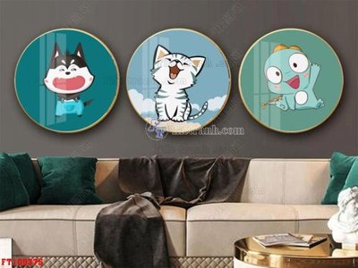 Tải file File tranh hiện đại pha lê gương FT109375 (gốc) in ấn ngay lập tức