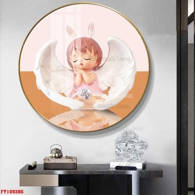 File PSD File tranh hiện đại pha lê gương FT109385 (bản gốc) đã tách nền