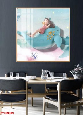 Hình ảnh gốc File tranh hiện đại pha lê gương FT109389 (để in khổ lớn)