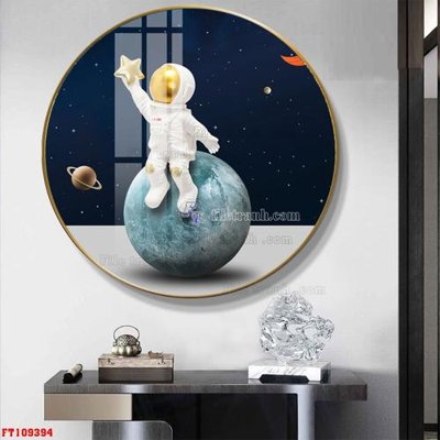 File tranh File tranh hiện đại pha lê gương FT109394 (bản gốc) treo phòng ăn