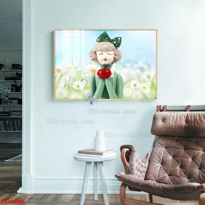 File PSD File tranh hiện đại pha lê gương FT109449 (bản gốc) chất lượng nhất