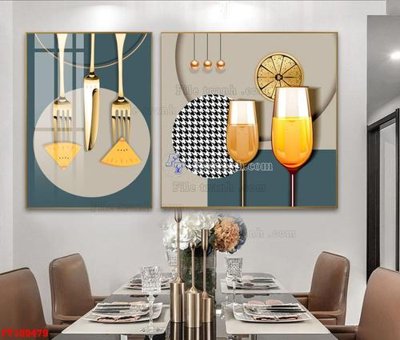 File ảnh File tranh hiện đại pha lê gương FT109479 (gốc) in standee